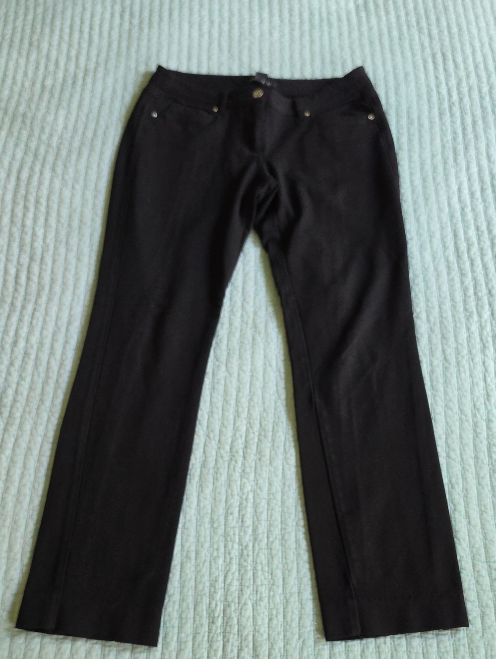 White House Black Market Black Stretchy Women's Pants 4R